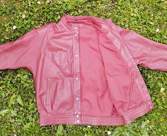 giubbotto vintage in pelle 