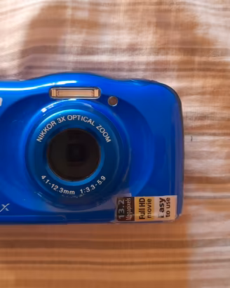 Nikon Coolpix W150 Digital Camera 13,2MP Blue Wate