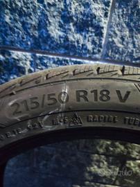 4 gomme barum Polaris 5 invernali  215/50 r 18 v