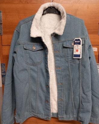 giubbino uomo jeans  taglia L