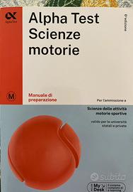 Kit completo (ALPHA TEST) per tolc Scienze Motorie