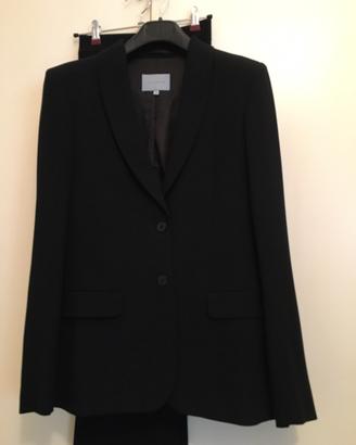 JigSaw tailleur nero giacca e pantalone tg. 42