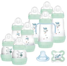 Biberon Set Neonato con 8 biberon anticolica Easy