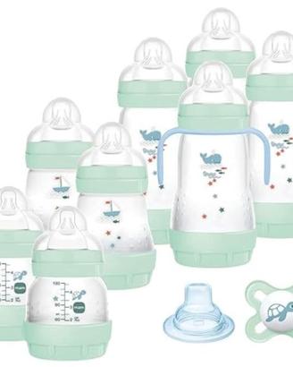 Biberon Set Neonato con 8 biberon anticolica Easy