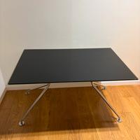 Scrivania Calligaris vetro nero