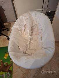 Culla in vimini per bambina