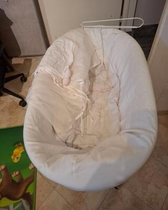 Culla in vimini per bambina