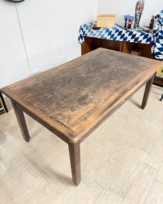 scrivania in legno vintage 