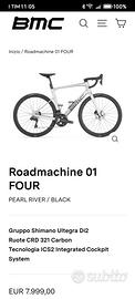 BICICLETTA BMC ROADMACHINE FOUR