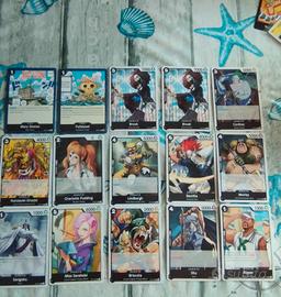 One Piece deck 15 Cards  Eng 