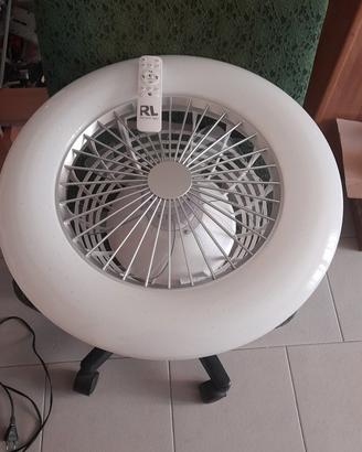 lampada da soffitto con ventilatore 