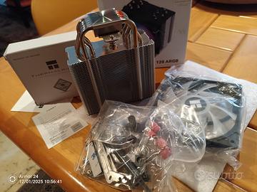 dissipatore 120 se argb cromato