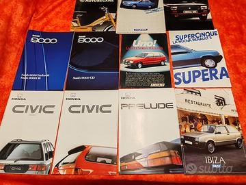 Depliant auto anni 1970/1980 Leggere