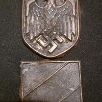 coppia di scudetti coloniali tedeschi ww2 