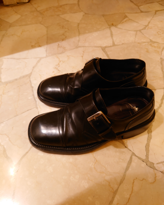 Scarpa uomo pelle nera