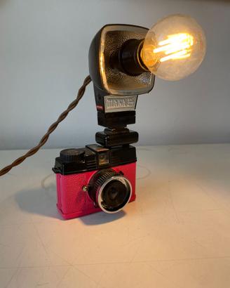 Lampada Macchina Fotografica Vintage Diana F