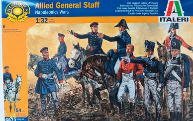 2 kit figurini "Allied General Staff" ITALERI 