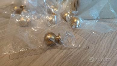 Pomoli ORO lucido - ottone – pomelli