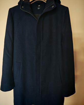 cappotto uomo blu