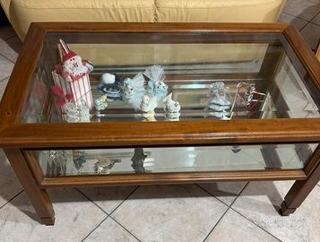 Tavolo bacheca in legno massello