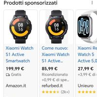 Smartwatch Xiaomi S1 active
