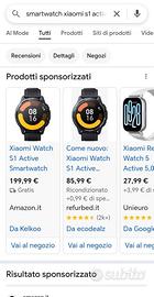 Smartwatch Xiaomi S1 active