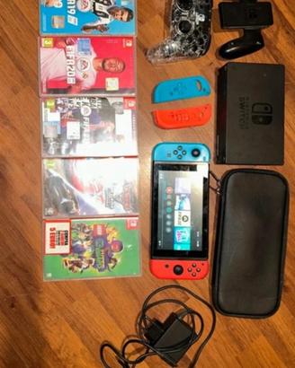 Nintendo switch+accessori e giochi