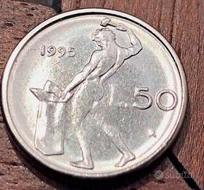 50 lire 1995 piccole