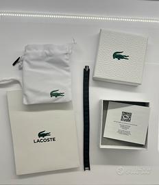 Bracciale lacoste nero