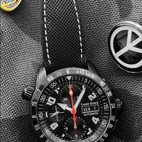 Cronografo Louis Erard Pilot Shadow PVD eta 7750