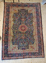 Tappeto persiano Kerman originale Iran 270x180cm