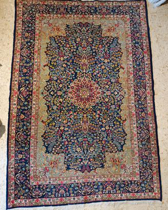 Tappeto persiano Kerman originale Iran 270x180cm