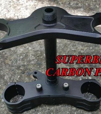 Bmw r nine t piastre di sterzo cnc