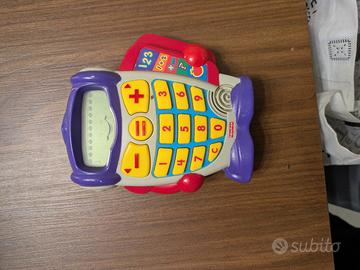 calcolatrice Fisher price gioco interattivo