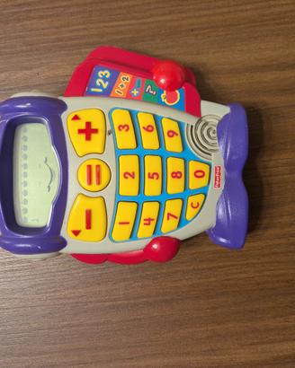 calcolatrice Fisher price gioco interattivo