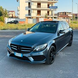 MERCEDES C 220d 4MATK TETTO PANORAMA