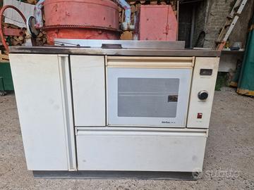 Termocucina Berton a legna - riscaldamento