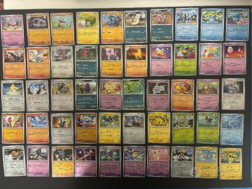 100 carte Pokemon reverse holo moderne