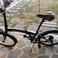 Bicicletta pieghevole adulto 24’ - gloria milano