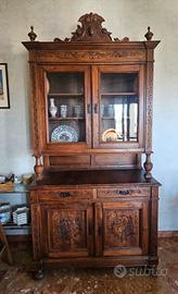 credenza antica in legno 