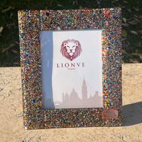 Cornici in vetro di Murano | 21 x 25cm - murrine