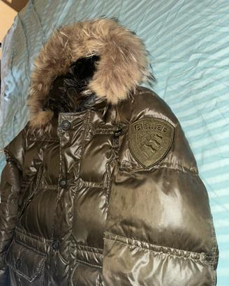 Blauer piumino verde