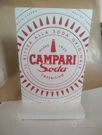 Lavagnetta Pubblicitaria Campari Soda dal 1932