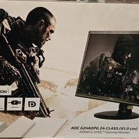 Monitor Gaming AOC  24" 1ms 144Hertz SBRIGATI