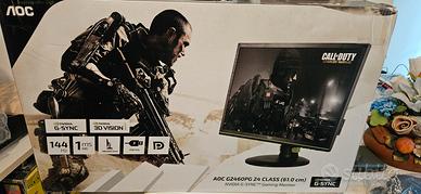 Monitor Gaming AOC  24" 1ms 144Hertz SBRIGATI