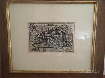 Stampa antica di Rimini