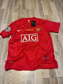 Maglietta cristiano ronaldo  finale mosca 2008