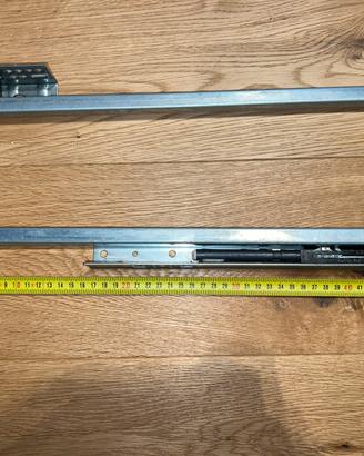 Guide metalliche per cassetti 50 cm