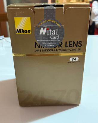 Obiettivo nikon 24/70