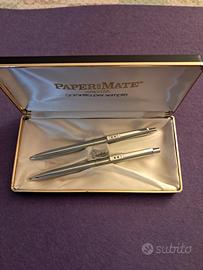 set penna & portamine paper mate anni 80